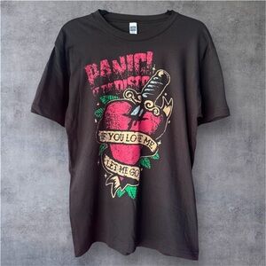 Panic at the disco emo band t shirt